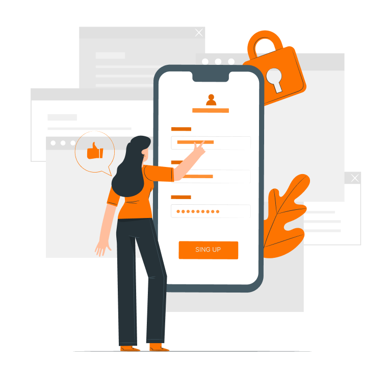 Login illustration